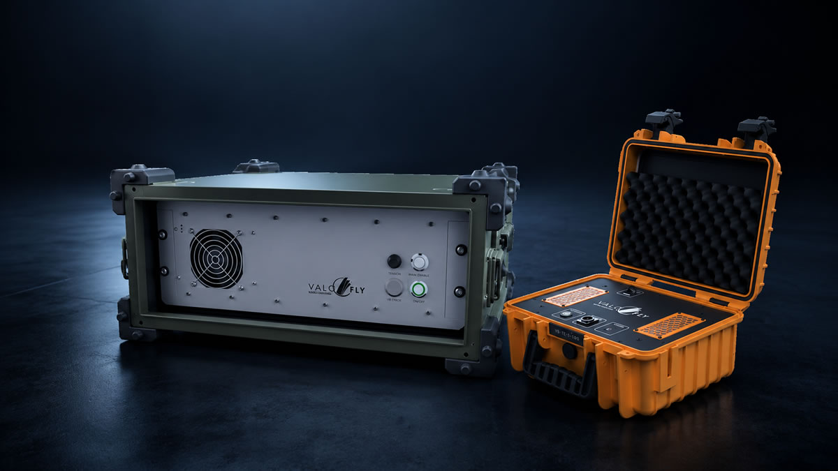 Vectorbirds TETHER system with ground units for power supply and data connectivity in tethered UAV operations.