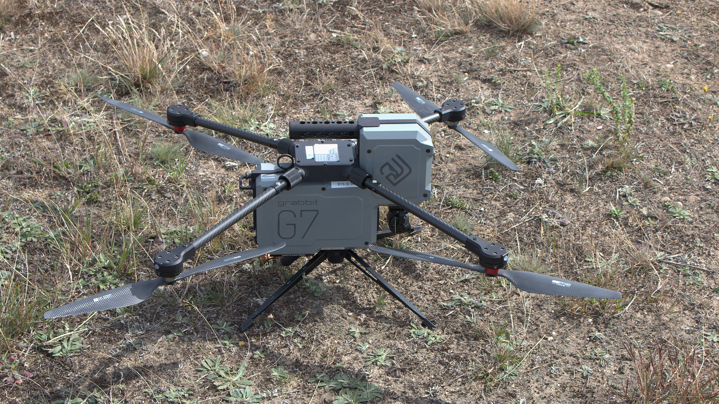 Historic Vectorbirds Grabbit G7 development platform preceding the AERIS system line