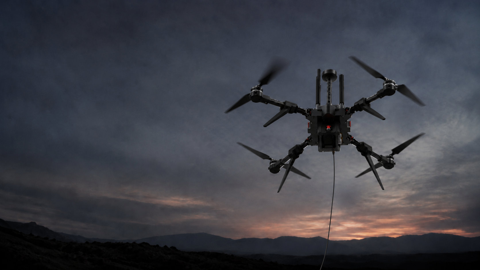 VECTIS Relay M2 tactical relay UAV for communication support, data-link extension and IP-based network coverage.